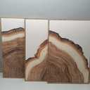 Drsoum Vintage Retro Tree Rings Wood Framed Wall Art Modern Wood Stump Nature Rustic Artwork Bedroom Living Room Ready to Hang 16x24in Natural Framed, 24L" x 16W", Natural Framed
