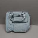 Zipper Binder 3 Ring, 700 Sheets Capacity, Binder 3 Inch with Shoulder Strap Fits 13 Inch Laptop for School and Office,Blue