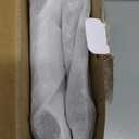 EaseLife 12" Double Sided Push Pull Door Handle,Matte Black,Stainless Steel,H Shape Sliding Door Handle,Fit for Glass Door Wooden Door,2 Pack