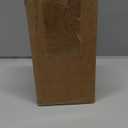 Square Bathroom Soap Dispenser Brushed Nickel, Glass Bottles with Stainless Steel Pump Cube Liquid Soap Dispenser Hand Kitchen (8.4oz-Square)