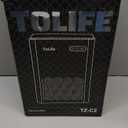 ToLife Dehumidifier for Home, 1000 sq.ft Dehumidifiers for Basement Bedroom Bathroom with 95 OZ Water Tank, Auto Shut Off 7 Colors LED Light, Black