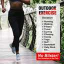 Busy Socks 3 Pack Mens Low Cut Cotton Moisture Wicking Lightweight Breathable Comfy Running Jogging Ankle Sport Coolmax Socks for Women Sweaty Feet, Large, Black