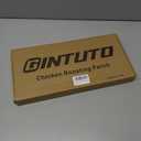 Wooden Chick Perch Stand, Pine Chicks Roosting Bar, Jungle Gym Perch Toys for Chicken Coop & Brooder, Bird Perch for Baby Chicks & Parrots (Large)