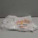 Retisee Lighted Halloween Ghost Dog Puppy with Pumpkin Outdoor Decoration Pre-lit 2D Tinsel Spooky Ghost Dog Halloween Lighted-up Party Courtyard Porch Garden Lawn Display Decor, Not Include Battery