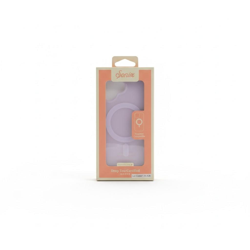 Sonix Case for iPhone 17 | Compatible with MagSafe | 10ft Drop Tested | Tortoiseshell | Lilac