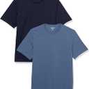 Men's Cotton Regular-Fit Short-Sleeve Crewneck T-Shirt, Pack of 2, Size S