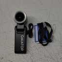 Gaiatop Portable Handheld Mini Fan, 21 Working Hours 6 Speeds, Rechargeable Battery Operated, 180° Foldable with LED Display, Small Desk Personal Fan for Women Gifts Travel, Working- Black