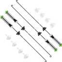 2026 Upgrade W11130362 WTW5000DW1 WTW5000DW2 WTW5000DW3 MVWX655DW1 MVWC565FW1 MVWC565FW2 Washer Suspension Rod Kit for Whirlpool Maytag Kenmore, Replace W10594080 W10735786 W10748956