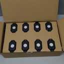 MICTUNING 2nd-Gen CM RGB Rock Lights - 8 Pods Waterproof Multicolor Neon Underglow Kit with Bluetooth App Control & Music Mode for Trucks Pickup UTV SUV ATV