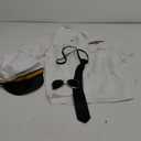 Yoroka Kids Pilot Costume Airline Captain Pilot Uniform with Accessories (11-12 Years)