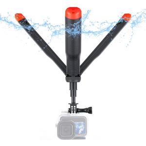 Floating Selfie Stick for GoPro Hero 13 12 11 10 9 8 7 6 5 4 3 Mini Max Fusion Session, SJCAM, AKASO Action Camera, 4 in 1 Underwater Waterproof Pole Monopod Hand Grip Tripod Stand