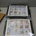 4 Pack Kids Artwork Frames Changeable 8.5 x 11 Inch Children Art Projects Children Art Frames Front Opening Picture Display Frame Holds 150 Drawings for Craft Storage, Room Decor, Portfolio, Black