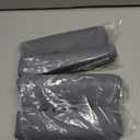 Silicone Air Fryer Liners 10QT, Reusable Airfryer Basket Liners Rectangular for Ninja DZ550/DZ401, 2Pcs 5QT Large Air Fryer Accessories,Replacement Basket Insert with Magnetic Cheat Sheet (2 Pcs Grey) (8.46 x 5.9 inch (10 QT))