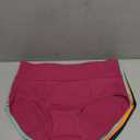 ASIMOON Tummy Control High Waisted Underwear for Women Cotton Plus Size Full Coverage Panties Ladies Briefs (X-Large, Multicoloured-01-5 Pack)