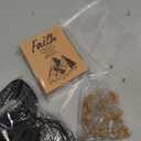 Teenyyou Mustard Seed Faith Necklace Christian Gifts for Woman DIY 0.5ml Mini Glass Jars Craft Necklace with Christian Faith Cards Bulk Favors, Without Mustard Seed(Classic,100 Pack)