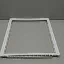 UPGRADED 241969501 Refrigerator Shelf Frame Compatible with Frigidaire Shelf Replacement Parts Crisper Drawer Pan Cover with 241993101 & 241993001 Crisper Cover Support LFSS2612TF0, FFSS2615TS0 Shelf