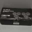 RX WELD Oxygen and Acetylene Regulators CGA540 and CGA510- Compatible with V-Style Welding Gas Torch Cutting, T-Handle