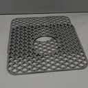 Sink Protectors for Kitchen Sink, 2PCS Kitchen Sink Mats Silicone Sink Protector for Kitchen 13.58 ''x 11.6 ''