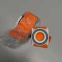 TOPGO Running Phone Holder for iPhone [360 Rotatable & Upgrade Anti-Drop] Magnetic Wrist Phone Holder, Magsafe Armband Compatible with iPhone 17 Pro and Android - Orange