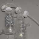 Hands-Free Baby Bottle - Anti-Colic Nursing System 9 oz Baby Bottle with Fast Flow Nipple/Teat 3m+ with Tube Straw Feeding System for Toddler (2 Bottles - Elephant)