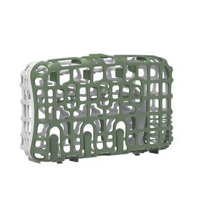 Dr. Brown's Dishwasher Basket for Small Baby Bottle Parts, Pacifiers, and Accessories, Clean, Store and Organize Newborn Essentials, BPA Free, Green