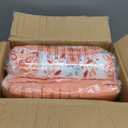 Amazon Basics Twin/Twin XL Comforter Set with Printed Sheets, 5-Piece Coral Medallion Bedding, Lightweight Microfiber Bed-in-a-Bag