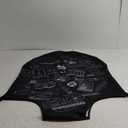 TRAVELKIN more than travel Luggage Covers For Suitcase Tsa Approved,Suitcase Cover Protector Fit 18-32 Inch Luggage L, World Marks Grey 