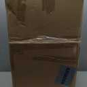 Cinati 4-Tier Utility Kitchen Cart with Wood Top, 29" W Kitchen Storage Cart with 8 Baskets & Handle, Metal Snack Cart with Wheels, Adjustable Pantry Organizer and Storage Cart for Fruit, Vegetables