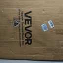 VEVOR Promotion Counter Table, Portable Tradeshow Podium Table, 30.91" x 14.96" x 71.46", Display Exhibition Counter Stand Booth Fair with Wall, Pop Up Podium with Storage Rack/Carrying Bag