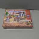 Puzzles for Kids Ages 4-6 2x60 Pieces Jigsaw Puzzles for Toddlers 3-5,6-8,Fun Bulldozer & Truck Toys,2 in 1 Pack Educational Construction Site Games for Boy & Girl, 15.36 x 11.22 inches