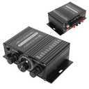 Power Amplifier, AK-160BT Bluetooth 5.0 Stereo Audio, 2 Channel Amplifier Receiver 20W x 2, 12V Mini Home Power Amplifier Universal for Car Home Bar Party