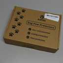 Dog Socks 12 Pack to Prevent Licking Paws, Anti Slip Dog Booties and Paw Protectors for Hardwood Floors Hot Pavement, Suitable for Small Medium Large Senior Dogs - Size Small (Black and Grey, S)