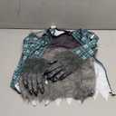 Spooktacular Creations Child Unisex Green Werewolf Costume, Halloween Werewolf Costume with Mask, Gloves and Shoes Cover, Size S