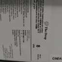 The Drop Women's Cinda Thong Sandal (8, Black)