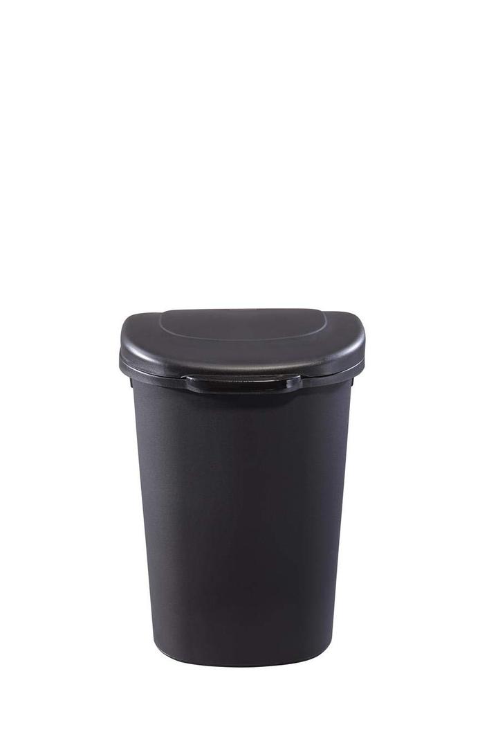 Rubbermaid Touch Top Lid Trash Can for Home, Kitchen, and Bathroom Garbage,