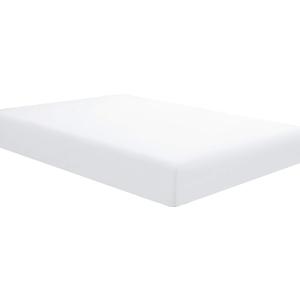 Sfoothome Full Fitted Sheet Only, Brushed Microfiber, Extra Soft and Comfortable - Wrinkle, Fade Resistant,Deep Pocket White Sheet