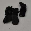 Waterproof Grip Dog Shoes,Anti-Slip Dog Socks Boots,Zipper Dogs Booties Paw Protectors for Hardwood Floor,Indoor and Outdoor for Small Medium Large Dogs Black (Size 4)
