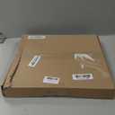 White Lamp Shades Set of 2, 8''x8''Top, 13''x13''Bottom 10'' Height, Square Lampshades Replacement Lamp Shades Natural Linen Hand Crafted for Table Lamps Floor Lamps Pendent Light, Assembly Required