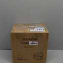 KooK Pasta Bowl, Bowl Plate, Low Bowl, Plate Bowls, Ceramic Large Shallow Bowls, Microwave and Dishwasher Safe, Great for Soups and Salads, Glossy Porcelain, 47 oz, Set of 4, White