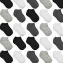 Kids Socks - 25 Pairs Toddler Ankle Socks Set, Low Cut for Boys & Girls (0-14 Years Old)