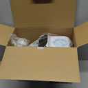 Chefhandy Baby Food Maker, 5-in-1 Baby Food Steamer & Blender with Auto and Manual Blending, Puree Maker, Bottle Warmer & Sterili-zer, BPA-Free, with 6 Food Pouches (White Blue)