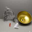 Bestshared 16" Large Gooseneck Barn Light Farmhouse Wall Outdoor Sconce Exterior Wall Mount Lighting Fixture Outside Patio Light for Porch Entryway Garage(ORB,16"-1PACK) (Oil Rubbed Bronze + Gold)