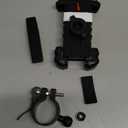 Lamicall Bike Phone Holder, Motorcycle Mount - Motorcycle Phone Holder, Handlebar Cell Phone Clamp, Scooter Phone Clip for iPhone Air 17 Pro Max, 16 15 Pro Max Plus, S20, More 4.7 to 6.8" Smartphones (Black)