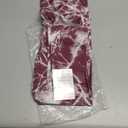 Lularoe Tall Curvy (TC fits Sizes 12-18) Batik Dye Maroon White Buttery Soft Adult Leggings, 1 Pack