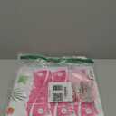 WERNNSAI Pin The Tail on The Dinosaur Game  Girl Dinosaur Party Decorations, 28" x 21" Dino Birthday Games for Kids, Includes Poster, Blindfold, 24 Pink Tails, 20 Dot Stickers