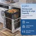 8 Gal Pull Out Trash Can Under Cabinet with Soft-Close Slides