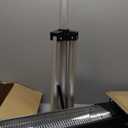 FansaFurn Patio Heater with Remote, 1500W Electric Infrared Heater for Outdoor/Indoor Use, 24H Timer, IP65 Waterproof, Tip-over Protection, Infrared Patio Heater with Tripod for Garage, Backyard (Black1)