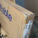 Byliable 34" Square Folding Card Table, Fold-in-Half Utility Dining Portable Table Heavy Duty HDPE White Plastic Foldable with Carrying Handle Indoor Outdoor for Picnic, Camping, Party, Black