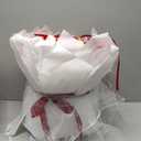 Capoda 32 Preserved Roses Bouquet for Her Heart Shaped Forever Red Flowers, Measuring 17.3 x 13.4 inches / 44 x 34 cm
