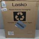 Lasko Pedestal Fan, Oscillating Fan for Bedroom with Adjustable Height and 3 Cooling Speeds, Portable, 18", Black, 1827